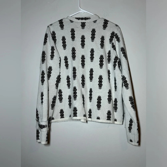 Anthropologie Pilcro Debra Cropped Sweater Jacket size Large - Picture 7 of 7